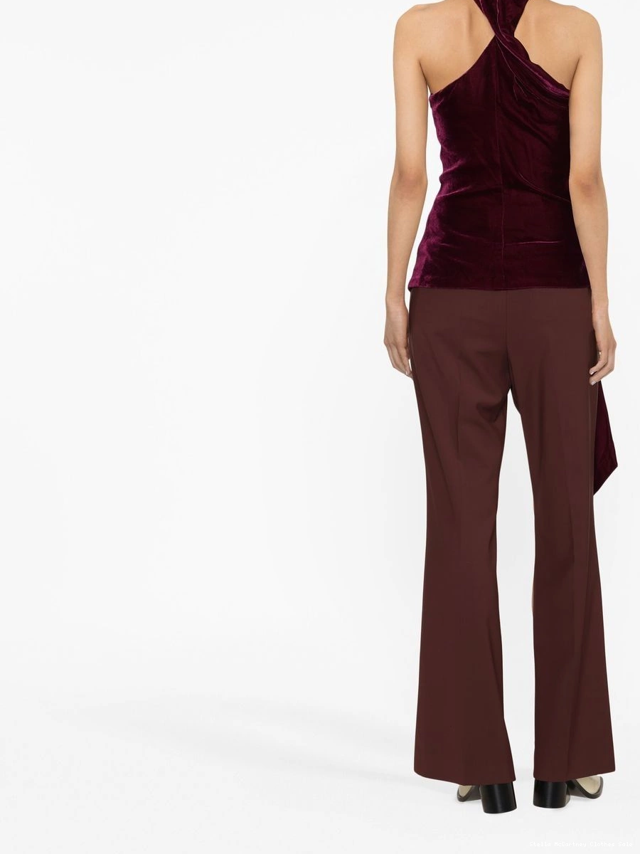 Cheap halterneck top Stella Women McCartney velvet 0420